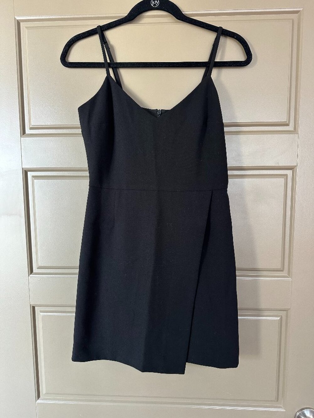 French Connection Black Envelope Mini Dress